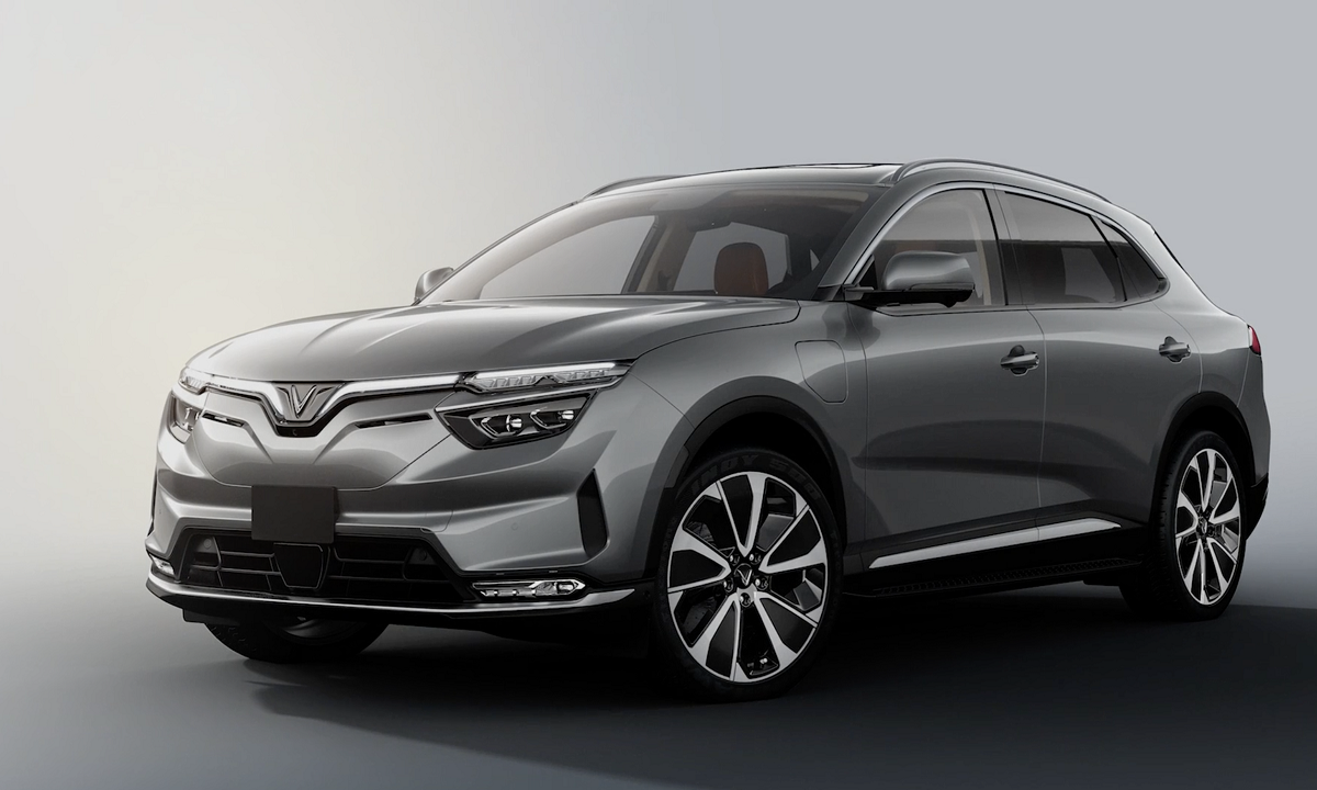VF e35 là một trong 2 mẫu xe điện ở Mỹ được mở bán